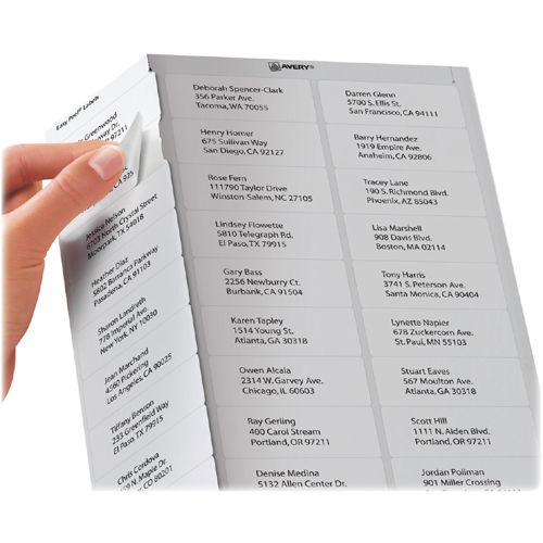 Étiquette d’expédition Avery