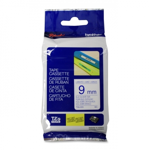 BROTHER Laminated P-touch Tape - White