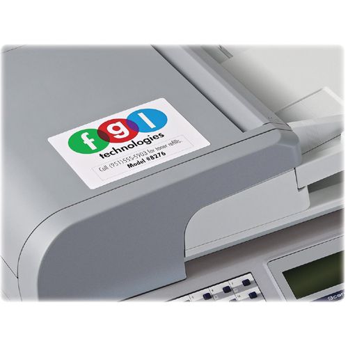 Avery – étiquettes durables amovibles, adhésif amovible, rectangle, 3-1/2 x 4-3 po 4, 32 étiquettes (22827)