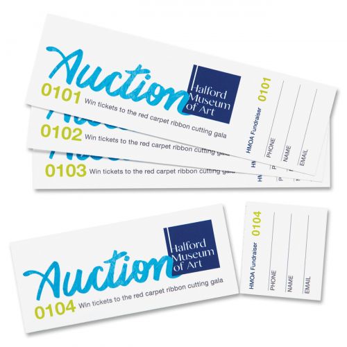 Avery Blank Printable Tickets, Tear-Away Stubs, Perforated Raffle Tickets, 1-3/4" x 5-1/2", 200 Tickets (16154)