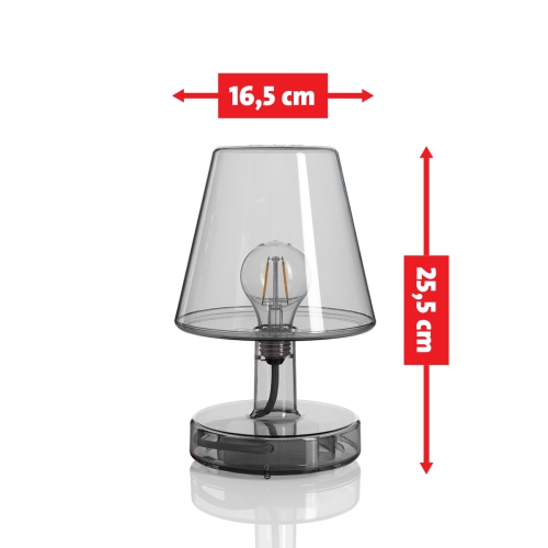 Fatboy Transloetje Portable LED Table Lamp, Grey