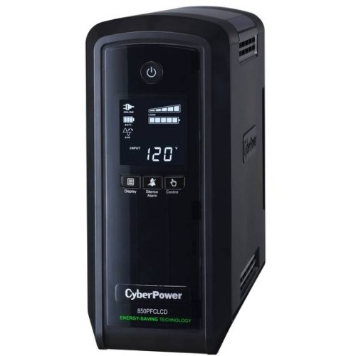 CYBERPOWER 850VA ADAPTIVE SINEWAVE W/LCD
