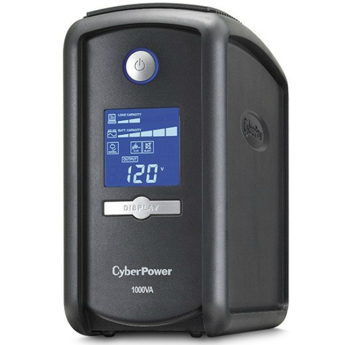 CyberPower Intelligent LCD Series 1000VA 600W 9-Outlet UPS