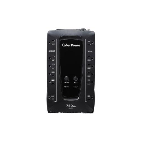 CyberPower AVR Series 750VA 450W 12-Outlet UPS