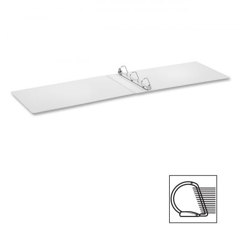 Cardinal - reliures à anneaux en D ClearVue Overlay Tabloïde