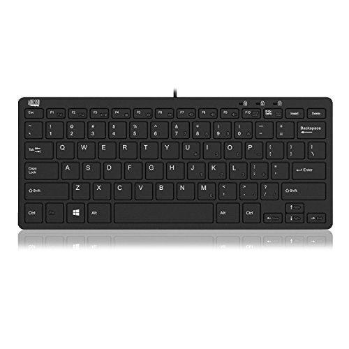 Adesso SlimTouch 510 Wired Mini Keyboard -