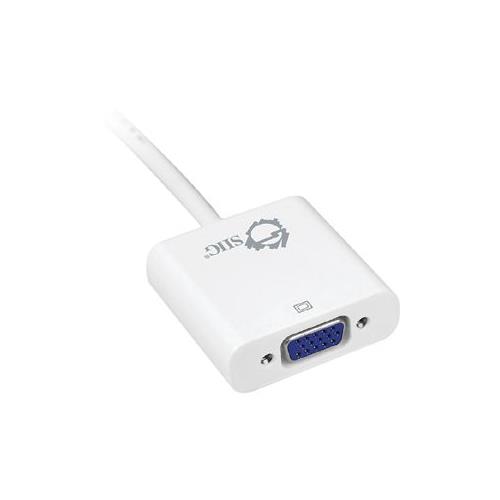 SIIG Mini DisplayPort to VGA Adapter Converter