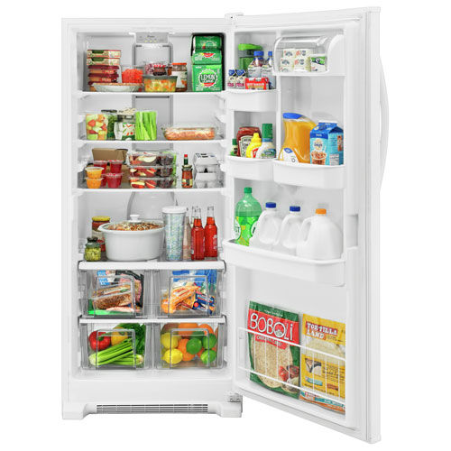 Réfrigérateur sans congélateur avec éclairage DEL 18 pi3 30 po de Whirlpool - Blanc