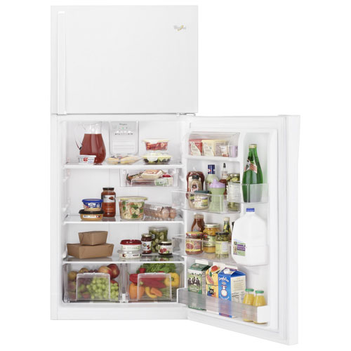 Whirlpool 30" 19.2 Cu. Ft. Top Freezer Refrigerator - White