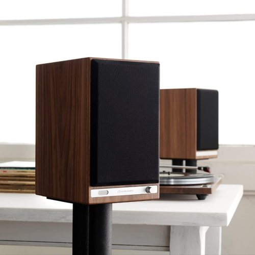 Audioengine HD6 Powered Bookshelf Speakers - Walnut