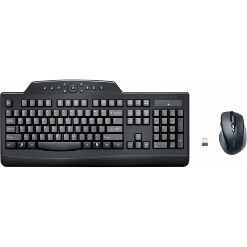 Kensington Pro Fit Wireless Media Desktop Set with Keyboard and Mouse