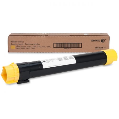 Xerox Yellow Toner for the WorkCentre 7525/7530/7535/7545/7556 - 6R1514