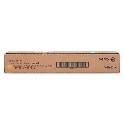 Xerox Yellow Toner for the WorkCentre 7525/7530/7535/7545/7556 - 6R1514