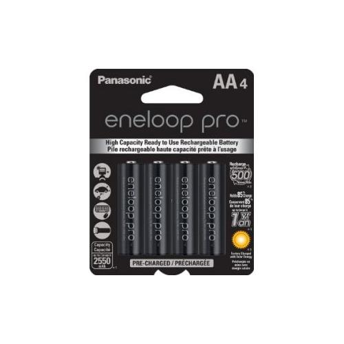 ENELOOP PRO AA 8PK 2550MAH RECHARGEABLE BATTERIES