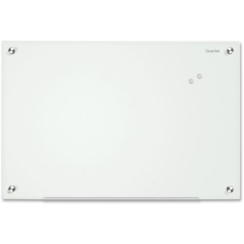 Quartet Infinity Magnetic Glass Dry-Erase Board, White, 4' x 3'