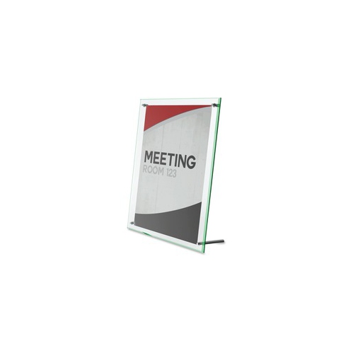 Deflecto Superior Image Beveled Sign Holder