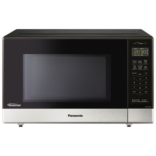 Panasonic Genius 1.2 Cu. Ft. Microwave (NNST676S) - Stainless Steel