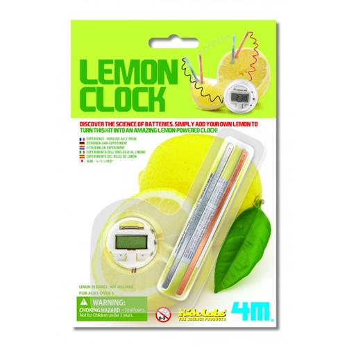 Horloge 4M citron