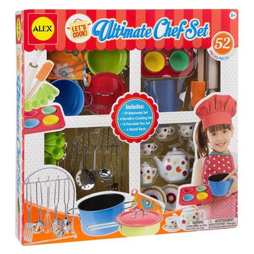 Alex Toys – Ensemble let’s Cook Ultimate chef, rouge