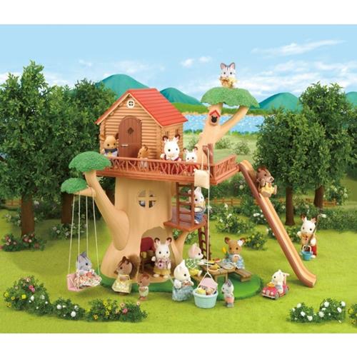 calico critters adventure treehouse gift set