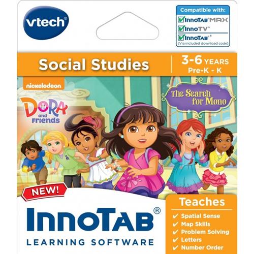 Logiciel InnoTab de VTech : Dora et ses amis - Noir