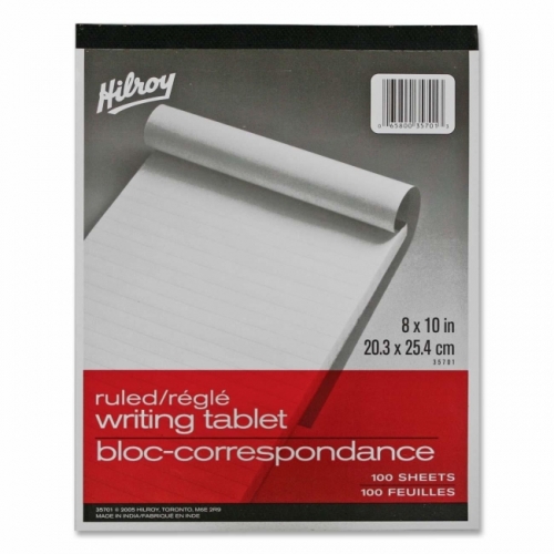 Hilroy Social Stationery Writing Tablets Notebook