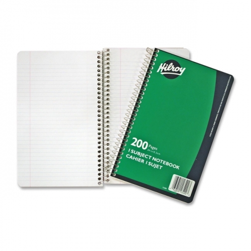 MEADWESTVACO Hilroy Executive Coil One Subject Notebook