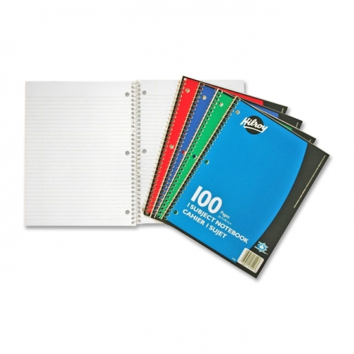 MEADWESTVACO Hilroy Executive Coil One Subject Notebook