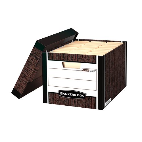 Bankers Box R-Kive – lettre/légal, similibois