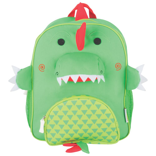 green dinosaur backpack