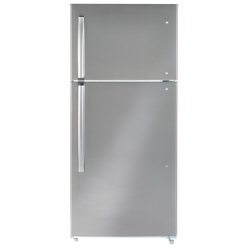 GE 30" 18 Cu. Ft. Top Freezer Refrigerator - Stainless Steel