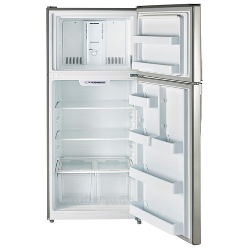 GE 30" 18 Cu. Ft. Top Freezer Refrigerator - Stainless Steel