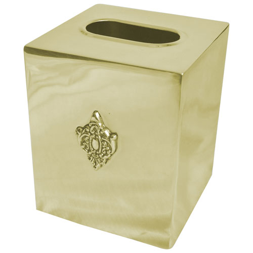 St. Pierre Classique Tissue Box - Gold