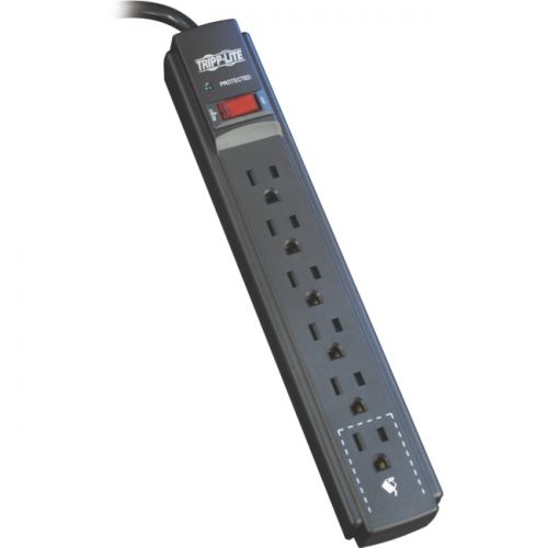 Tripp Lite 6-Outlet 790 Joules Black Housing Surge Protector