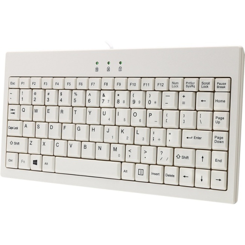 Adesso Wired Mini Keyboard - White -