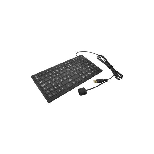SIIG Industrial/Medical Grade Washable Backlit Keyboard with Pointing Device