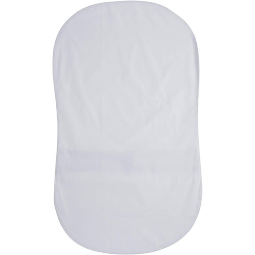 HALO BassiNest Swivel Sleeper Cotton Fitted Sheet - White