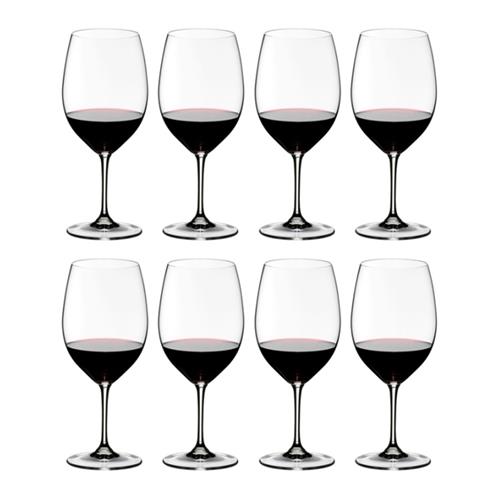 Riedel Vinum Cabernet Sauvignon – Ensemble de 8 verres à vin merlot