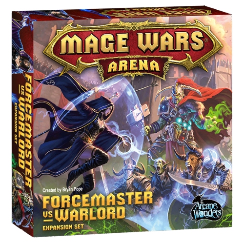 Mage Wars: Arena Forcemaster vs Warlord Expansion