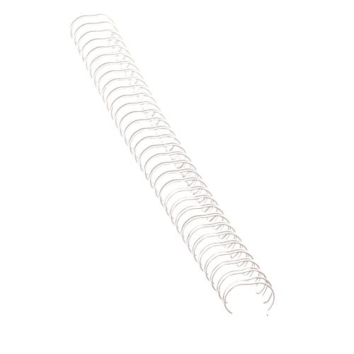 Fellowes – bandes de reliure en fil métallique, 4 po, 35 feuilles, blanc