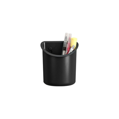 Lorell Recycled Plastic Mounting Pencil Cup