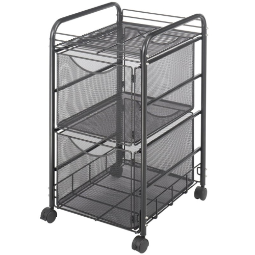 Safco Onyx Double Mesh Mobile File Cart