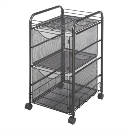 Safco Onyx Double Mesh Mobile File Cart