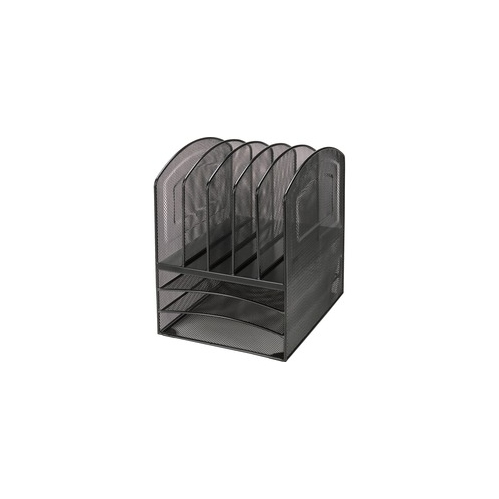 Lorell Steel Mesh 3 5 Tray Desktop Organizer 95255 Best Canada Lorell Steel Mesh 3 5 Tray Desktop