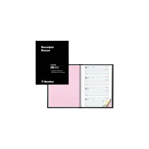 BLUELINE  Perfect Binding Bilingual Receipt Book