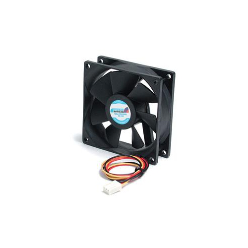 STARTECH  80X25MM Ball Bearing Quiet Computer Case Fan W/ Tx3 Connector