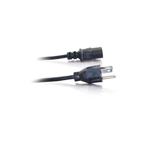 C2G 15ft 18 AWG Universal Power Cord
