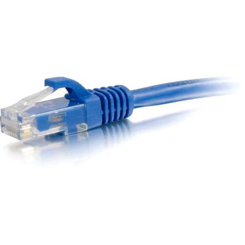 C2G Cat5e Snagless unshielded Ethernet Network Patch Cable, 25ft Blue