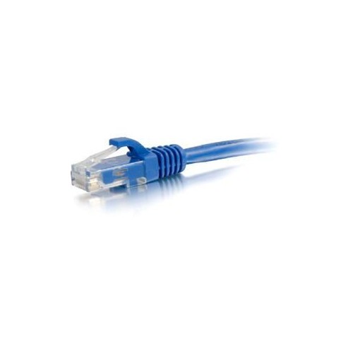 C2G Cat5e Snagless unshielded Ethernet Network Patch Cable, 25ft Blue