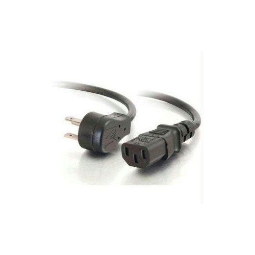 C2G 3ft 18 AWG Universal Flat Panel Power Cord